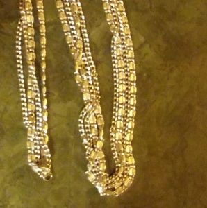 4 strand Sarah Coventry necklace